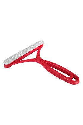 Ethab Ti̇caret Si̇li̇kon Çi̇ft Taraflı Ti̇fti̇k Ve Tüy Toplayıcı 12.5 Cm*14 Cm Kırmızı