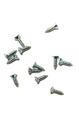evimdeyokyok Klips, Menteşe, Ayak, Ağaç, Sunta Vidası 2,2x7,5mm - Nikel 1000 Adet