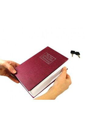 evimdeyokyok Kitap Şeklinde Gizli Kasa