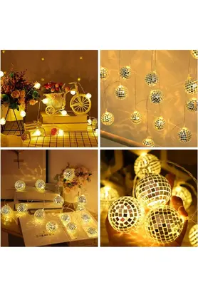 evimdeyokyok Disko Toplu Led Gün Işığı 2 M 10 Led
