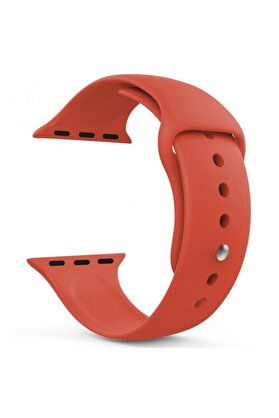 Evi̇mdeyokyok Akıllı Saat Si̇li̇kon Kordon 38/40 Mm Turuncu