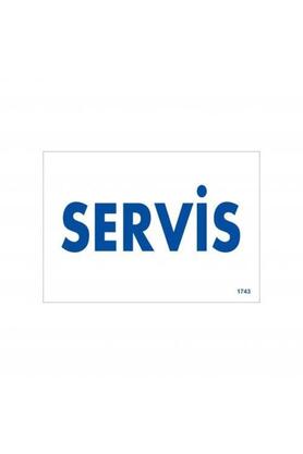 Ethab Ti̇caret Servi̇s Uyarı Levhası 17,5X25 Kod1743