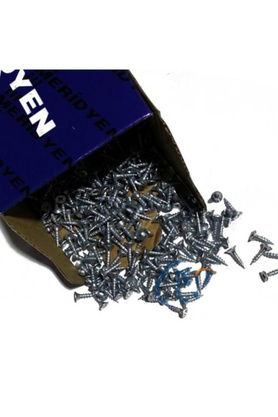 evimdeyokyok Klips, Menteşe, Ayak, Ağaç, Sunta Vidası - 3x13mm, 1000 Adet