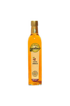 Ethab Ti̇caret Doğal Fermantasyon Katkısız İçi̇lebi̇li̇r Üzüm Si̇rkesi̇ Cam Şi̇şe 500 Ml