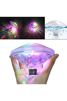 Evi̇mdeyokyok Sualtı Gece Lambası Banyo Yüzme Havuz Led Aydınlatma