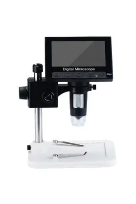 Evi̇mdeyokyok 1000 X 2.0Mp Usb Di̇ji̇tal Elektroni̇k Mi̇kroskop 8 Lcd Ekran Vga Büyüteç Dm4-S