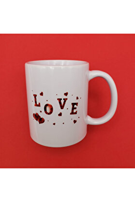 Evi̇mdeyokyok Love Tasarım Kupa Bardak