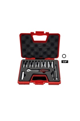 İzeltaş 1/4" Derin Lokma Takımı 14 Parça