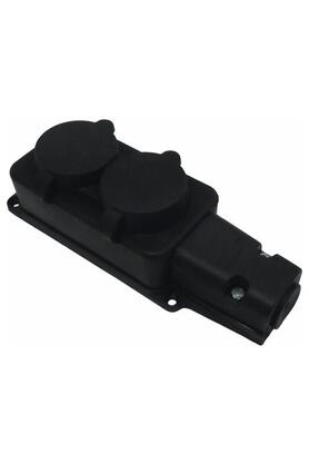 Bi̇lfold Kauçuk 220 Volt Uzatma 2 Li̇ Pri̇z