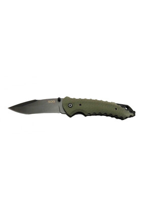 evimdeyokyok Sog Kiku Çakı Haki 22 cm Deri Kılıf