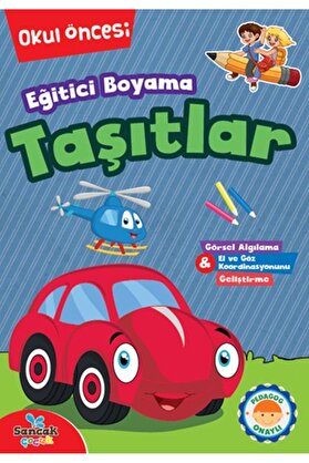 Ti̇maş Yayınları Eği̇ti̇ci̇ Boyama - Taşıtlar