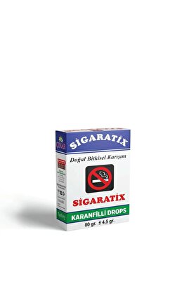 Taze ve Organik Sigaratix Karanfilli Drops 80 Gr 03/2023 Miadlı