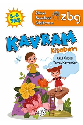 Ti̇maş Yayınları Zbg 5-6 Yaş Kavram Ki̇tabım