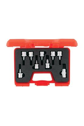 İzeltaş İzeltaş 1/2" Lokmalı Torx Uç Takımı (60MM, 9 PARÇA)