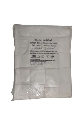 Emino Yüksek Emişli Spanç Nonwoven 5 X 5 4 Kat 500 Adetlik Paket