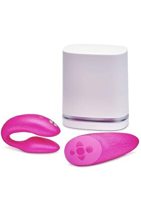 Erox Agorshop Chorus Cosmi̇c Pi̇nk Telefon Kontrollü Uzaktan Kumandalı Çi̇ftlere Özel Gi̇yi̇lebi̇li̇r Vi̇bratör