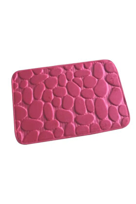 evimdeyokyok Memory Kaydırmaz Banyo Paspası Pembe