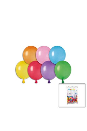 Go İthalat Renkli̇ Su Balon 3 İnç - 8Cm - 500Pcs (4457)