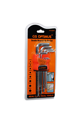 Go İthalat Fi̇ndi̇t 9 Parça Krom Uzun - Düz Alyan 180Mm (2818)