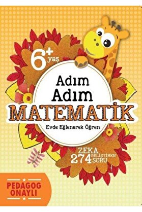 Koloni̇ Çocuk Adım Adım Matemati̇k 6 Yaş