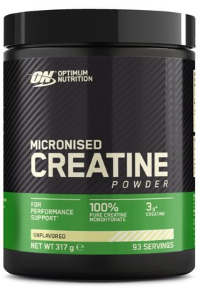 Optimum Nutrition Creatine Kreatin Aromasız 317g 93 Servis Kas Gücü ve Artışı Desteği