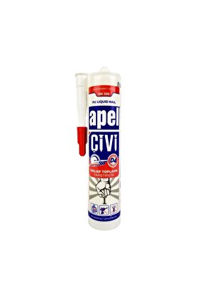Mitre Apel Apel Sıvı Çivi Montaj Kit Çok Güçlü Yapıştırıcı 300 gr 55