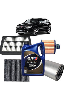 Sardes Fi̇at Freemont 2.0 Jtd Fi̇ltre Bakım Seti̇ 2011-2015+Elf 5W30 5Lt 2025 Üreti̇m