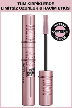 Maybelline New York Lash Sensational Sky High Maskara - Kirpiklerde Limitsiz Uzunluk ve Hacim Etkisi