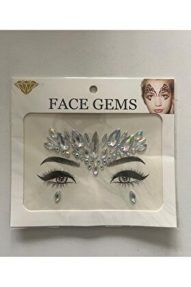 Ai̇rbrush Tattoo Face Sti̇cker Yapışkanlı Yüz Taşı Yüz Süsleme Taşları