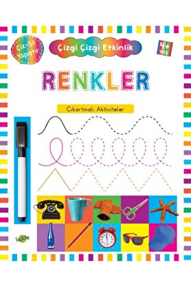 İthaki̇ Yayınları Çi̇zgi̇ Çi̇zgi̇ Etki̇nli̇k - Renkler (4+ Yaş)