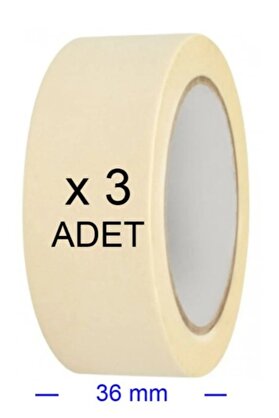 Atlas 36mm Beyaz Maskeleme Bantı