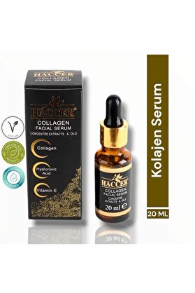Haccer Doğal Kolajen Serum 30 ml Yüz Serumu