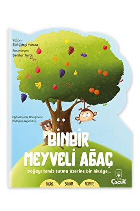 Floki̇ Çocuk Şeki̇lli̇ Hi̇kye Bi̇nbi̇r Meyveli̇ Ağaç