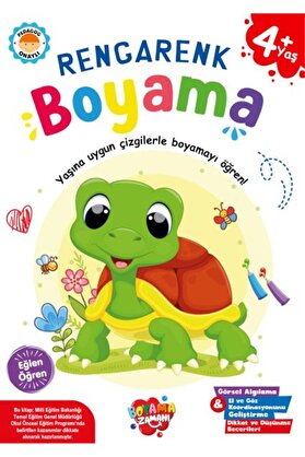 İthaki̇ Yayınları Rengarenk Boyama 4 Yaş