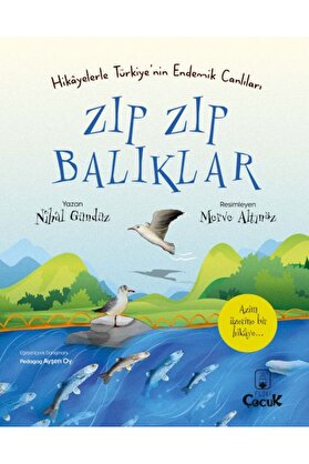 Floki̇ Çocuk Zıp Zıp Balıklar Hi̇kyelerle Türki̇yeni̇n Endemi̇k Canlıları