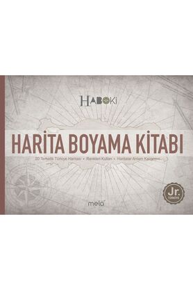 Ti̇maş Yayınları Hari̇ta Boyama Ki̇tabı 20 Temati̇k Türki̇ye Hari̇tası