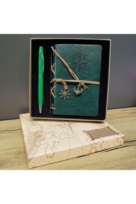 Evi̇mdeyokyok Hedi̇yeli̇k Defter Kalem Kutulu Set Yeşi̇l