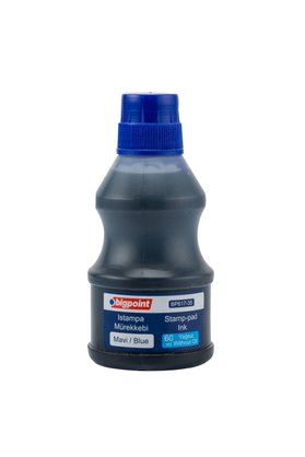 Bigpoint | Istampa Mürekkebi Kaşe Ve Istampa Ile Uyumlu - Yağsız Ve Kalıcı Mürekkep Mavi 60 ml