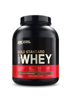 ON Optimum Nutrition 100% Whey Gold Standard Double Çikolata Aromalı 2.26kg 73 Servis Yüksek Protein Tozu Kas Gelişimi