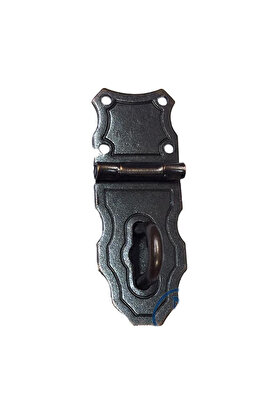 evimdeyokyok Klasik Küçük Sandık Askısı - 20x55mm, Oksit, 100 Adet