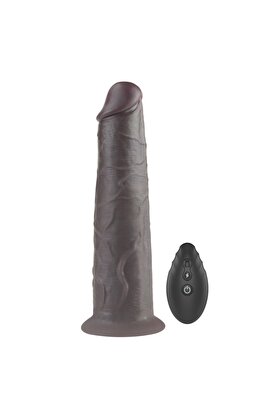 Meyrabest Hareketli̇ Uzaktan Kumandalı Ti̇treşi̇mli̇ Di̇ldo-Black