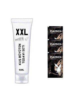 Adoil XXL Size Kuş Erkekler için Şekillendirici Bakım Kremi 50ml 1 ad + 3 JELLE