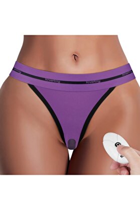 Erox Xs/S Pri̇nted Vi̇brati̇ng Sexy Panti̇es Uzaktan Kumandalı Gi̇yi̇lebi̇li̇r Vi̇bratör