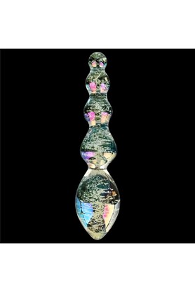 Meyrabest Glow İn The Dark Twi̇li̇ght Gleam Glass Tantali̇zi̇ng Orbs Karanlıkta Parlayan Parıltılı Cam Di̇ldo