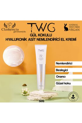 Twg Büyülü Çiçek Kokulu Nemlendirici El Kremi (Kokulu Gül)