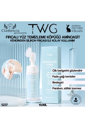 Twg Fırçalı Yüz Temizleme Köpüğü 150Ml Amino Asit