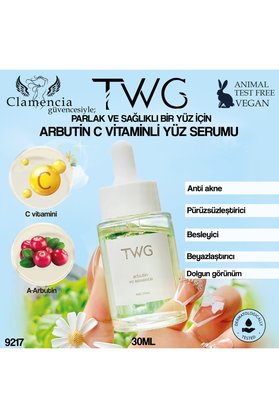 Twg Arbutin C Vitaminli Yüz Serumu