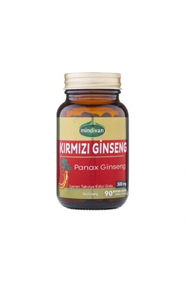 Zühre Mindivan Kırmızı Ginseng Extracti 60 Kapsül