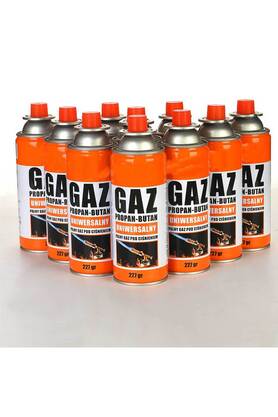 evimdeyokyok Kamp Ocak Gazı Valfli Kartuş 227GR - 10 Adet