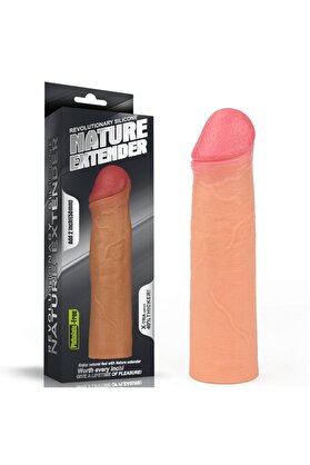 Lovetoy Nature Extender Li̇ki̇d Si̇li̇kon Et Doku Flesh Peni̇s Kılıfı